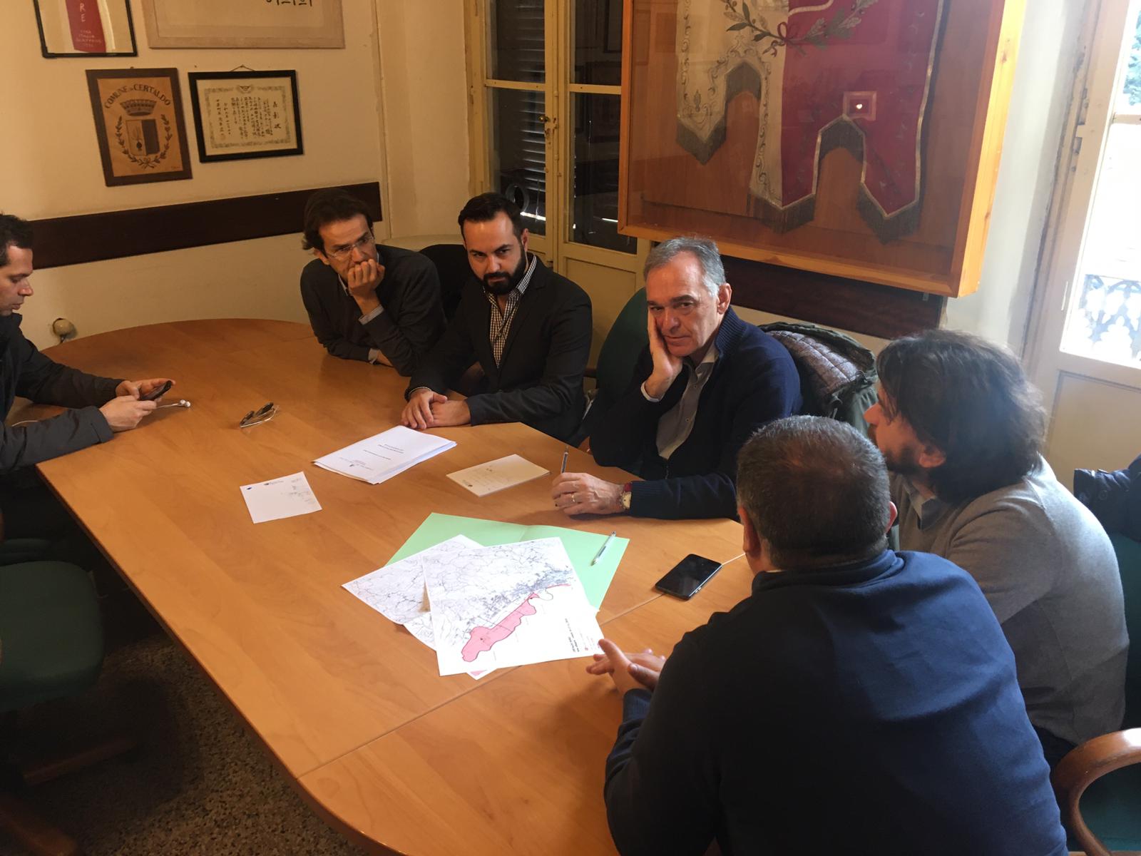 Immagine Maltempo, Rossi in Val d'Elsa: "Con le opere realizzate evitata alluvione in Toscana. Ora piano da 50 milioni per le criticità rimaste"